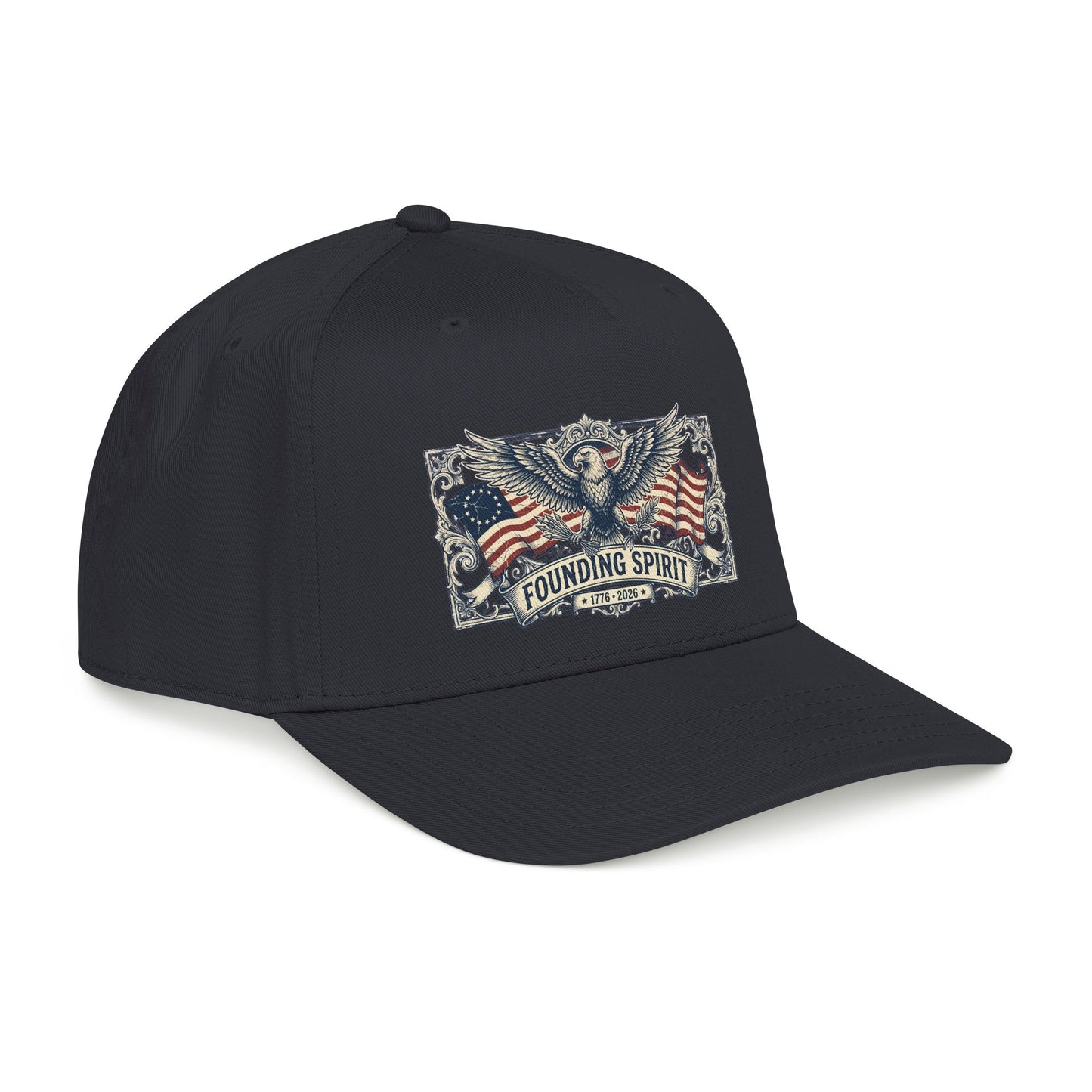 America 250 Eagle Crest Dad Hat | 1776-2026 Snapback OTTO Cap