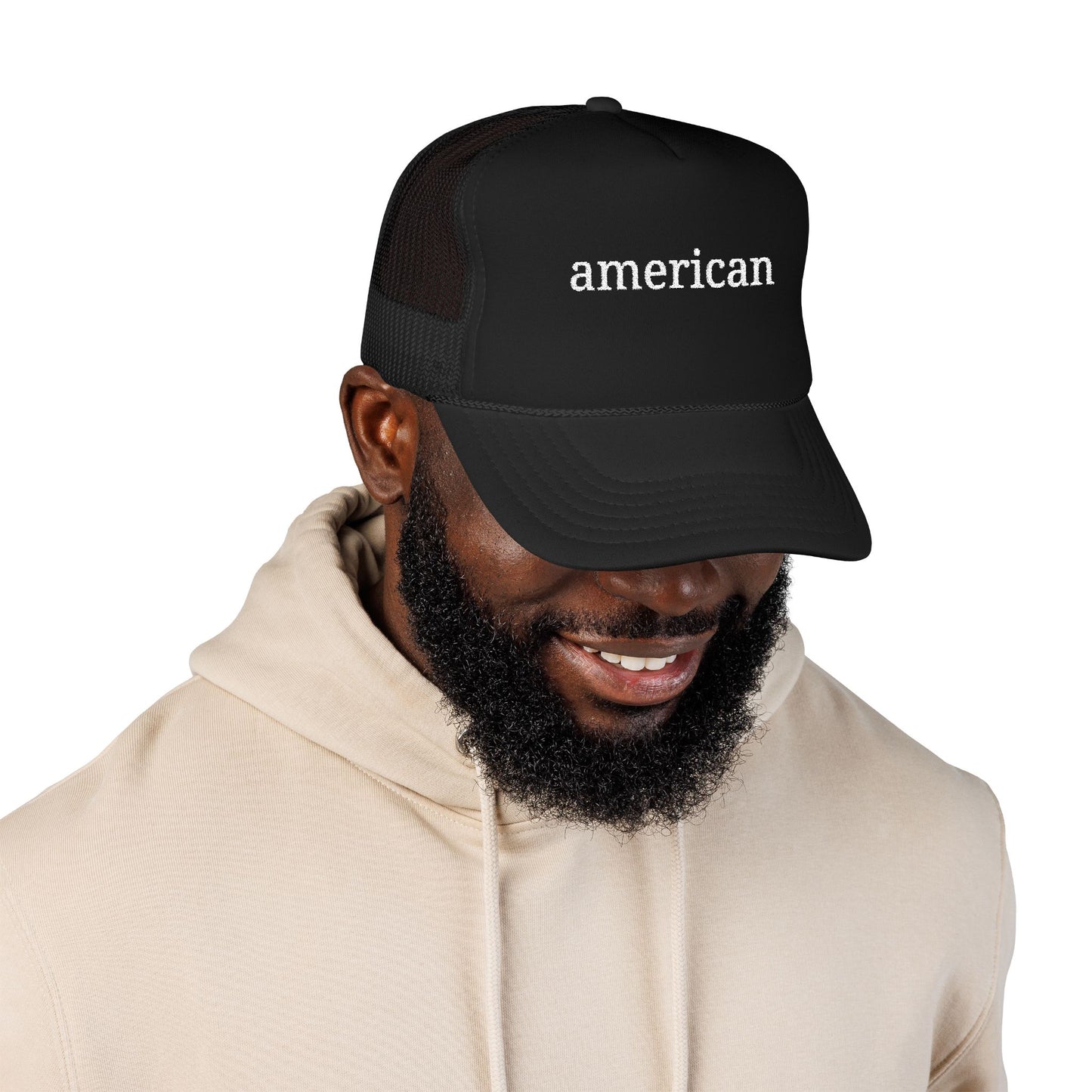 American Minimalist Foam Trucker Hat | Patriotic OTTO Cap