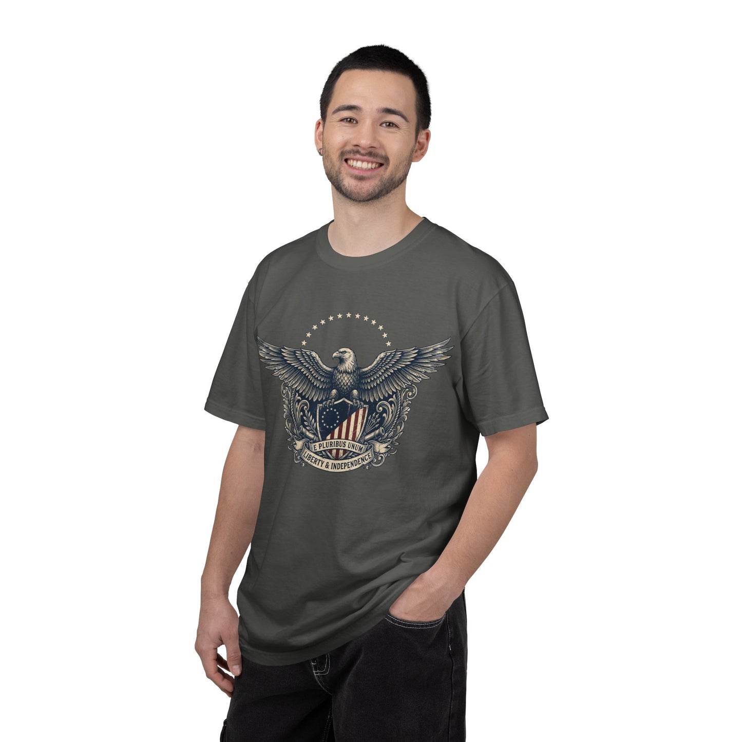 E Pluribus Unum Eagle Comfort Colors Shirt | America 250 Tee