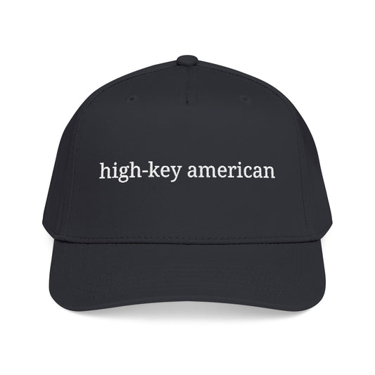 High-Key American Baseball Cap | Minimalist Embroidered OTTO Dad Hat