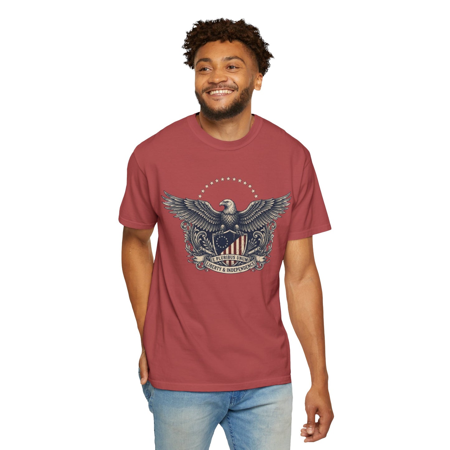 E Pluribus Unum Eagle Comfort Colors Shirt | America 250 Tee