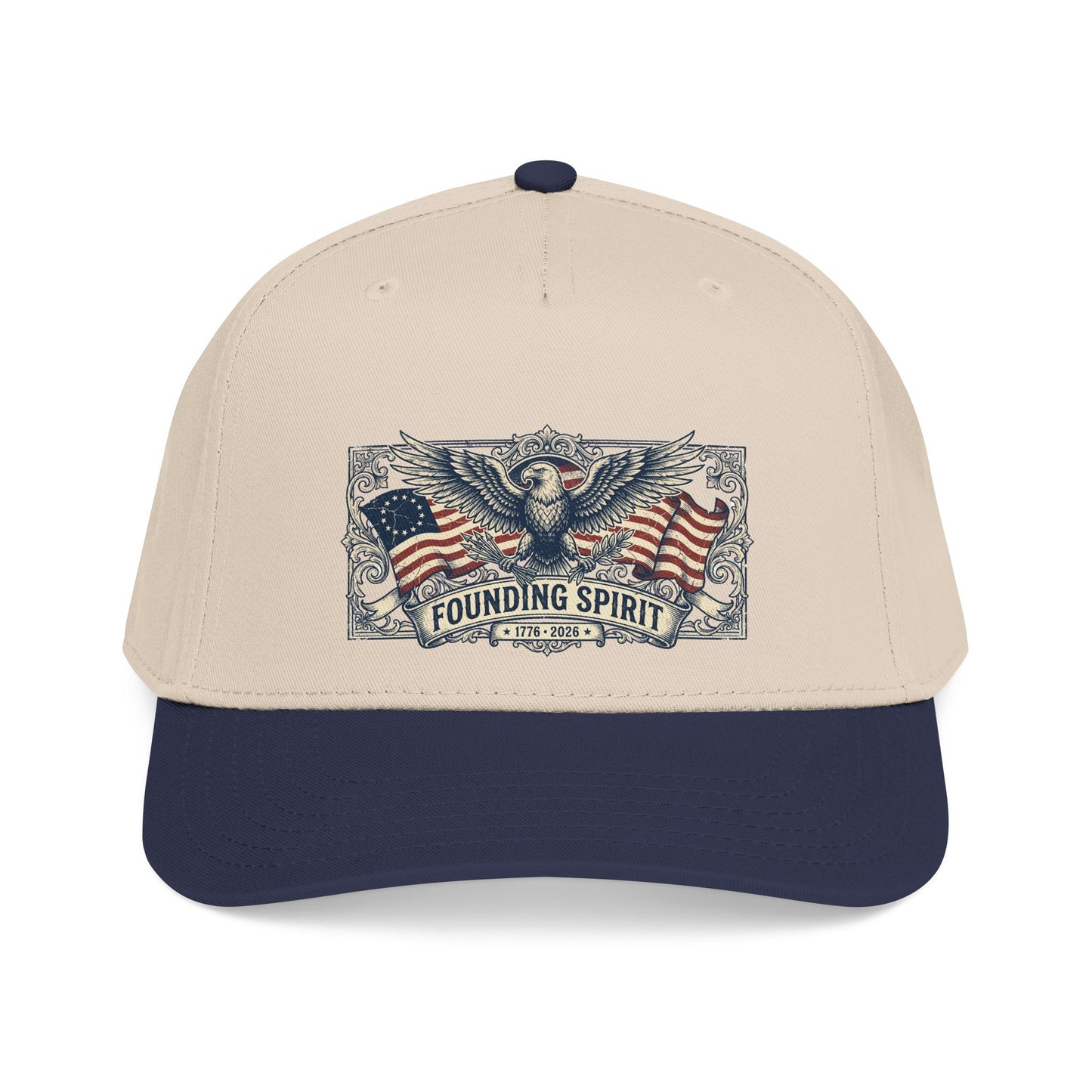 America 250 Eagle Crest Dad Hat | 1776-2026 Snapback OTTO Cap