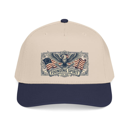 America 250 Eagle Crest Dad Hat | 1776-2026 Snapback OTTO Cap