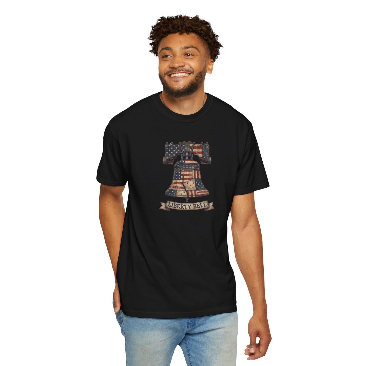 Liberty Bell Patchwork Quilt America 250 Tee | Comfort Colors Shirt