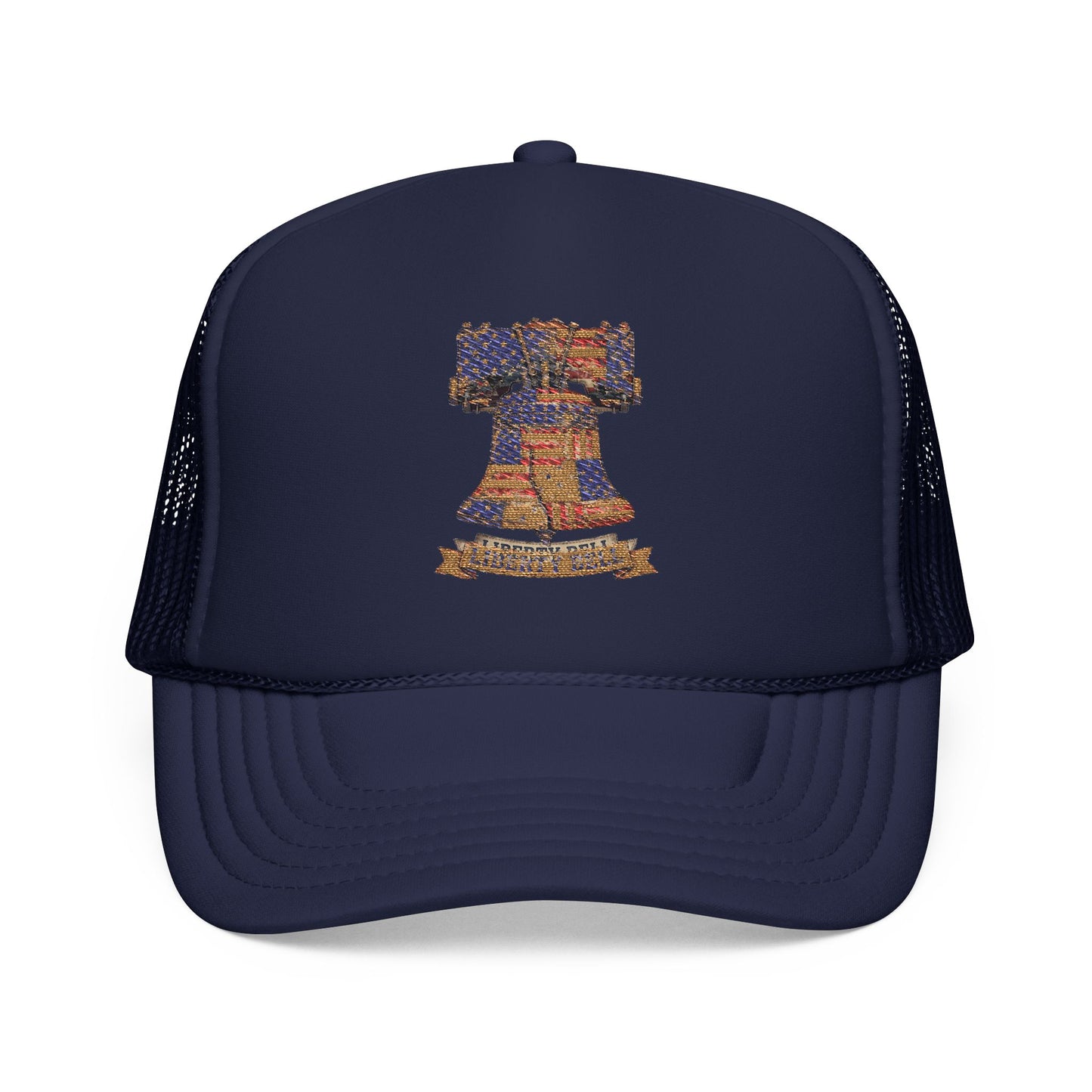 Liberty Bell Patchwork Quilt Foam Trucker Hat | America 250 OTTO Cap