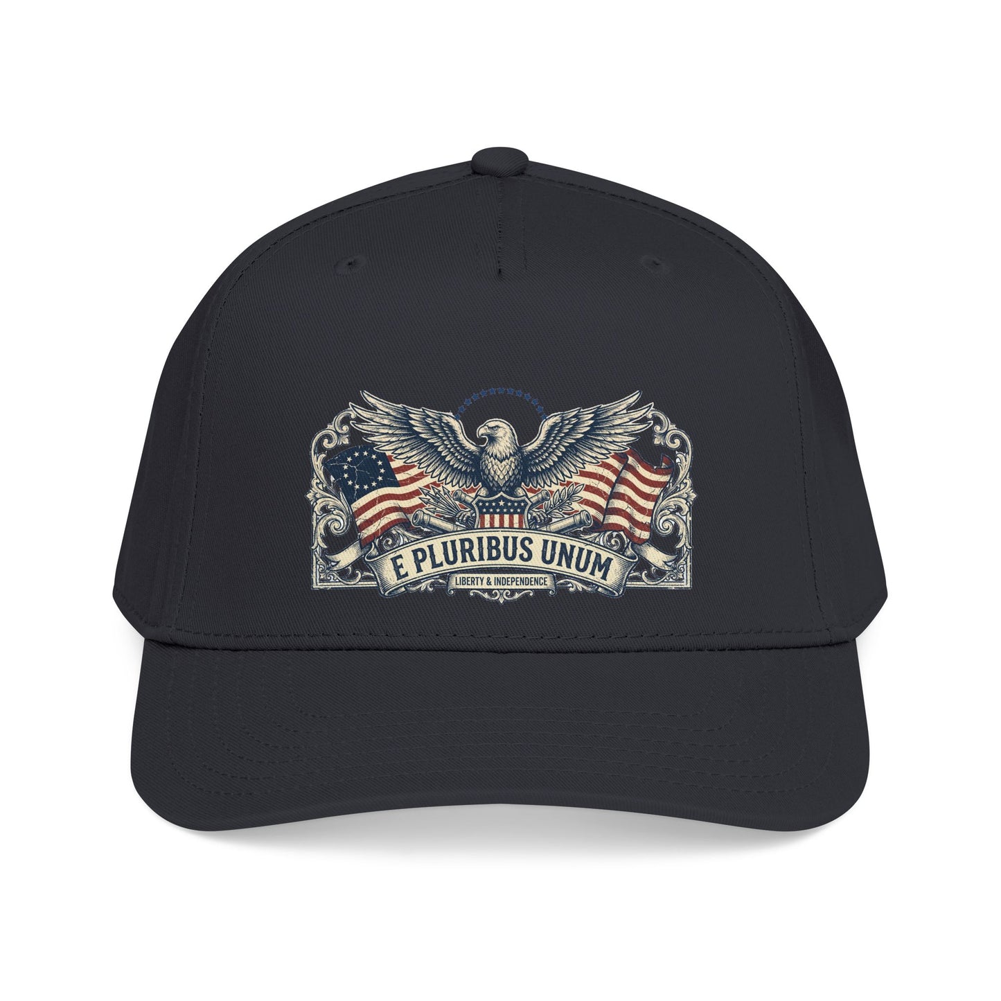 E Pluribus Unum Flag Dad Hat | Red White Blue Snapback OTTO Cap