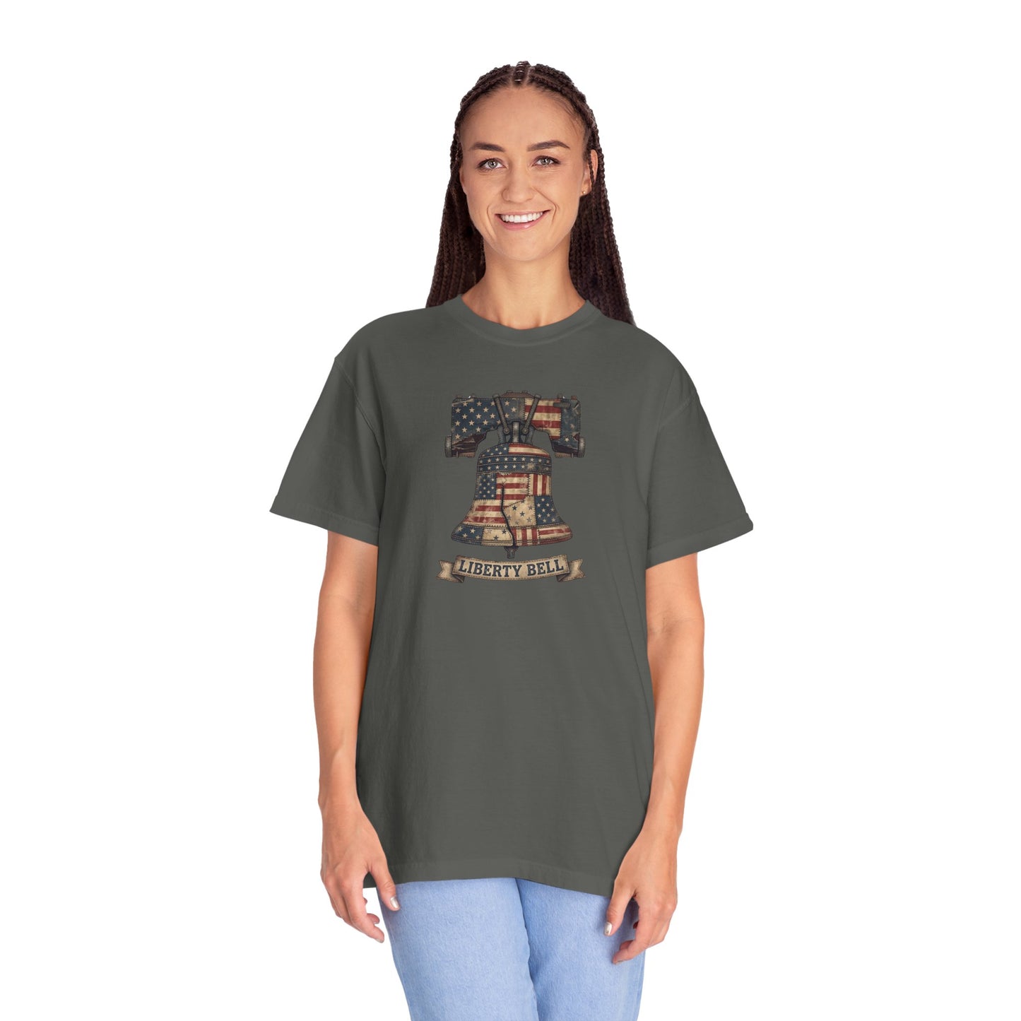 Liberty Bell Patchwork Quilt America 250 Tee | Comfort Colors Shirt