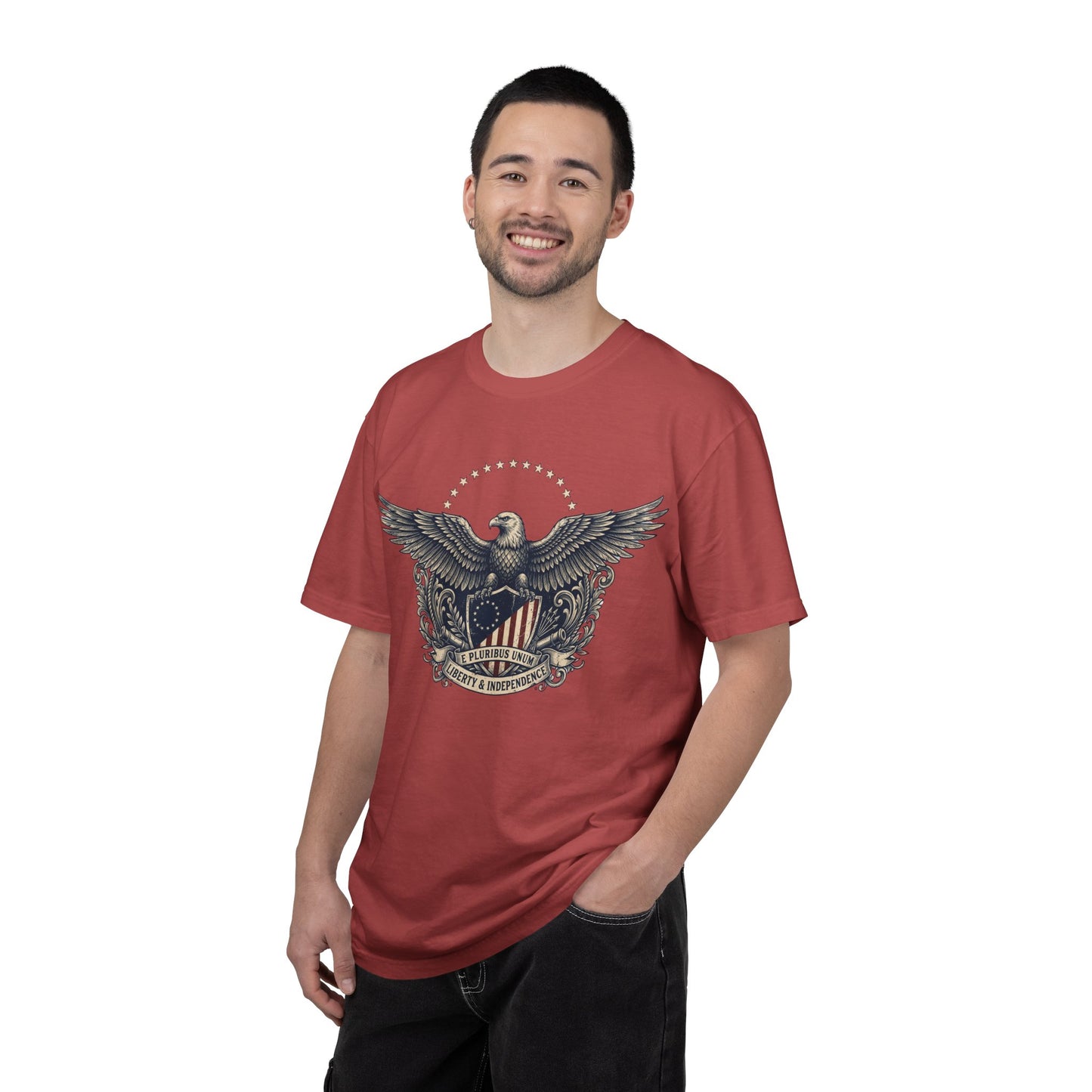E Pluribus Unum Eagle Comfort Colors Shirt | America 250 Tee