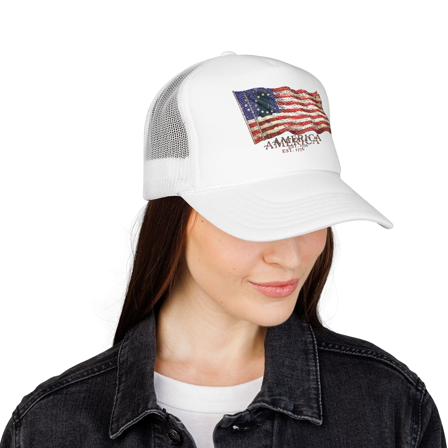 Founders Flag America 250 Foam Trucker Hat | Unisex OTTO Cap