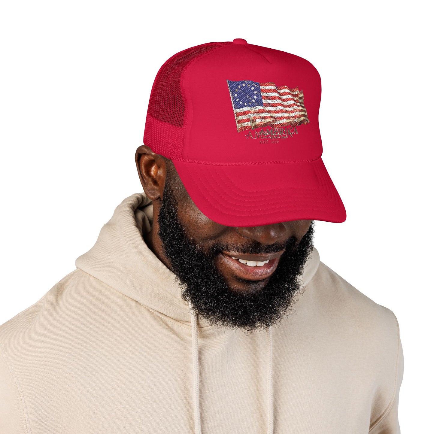 Founders Flag America 250 Foam Trucker Hat | Unisex OTTO Cap