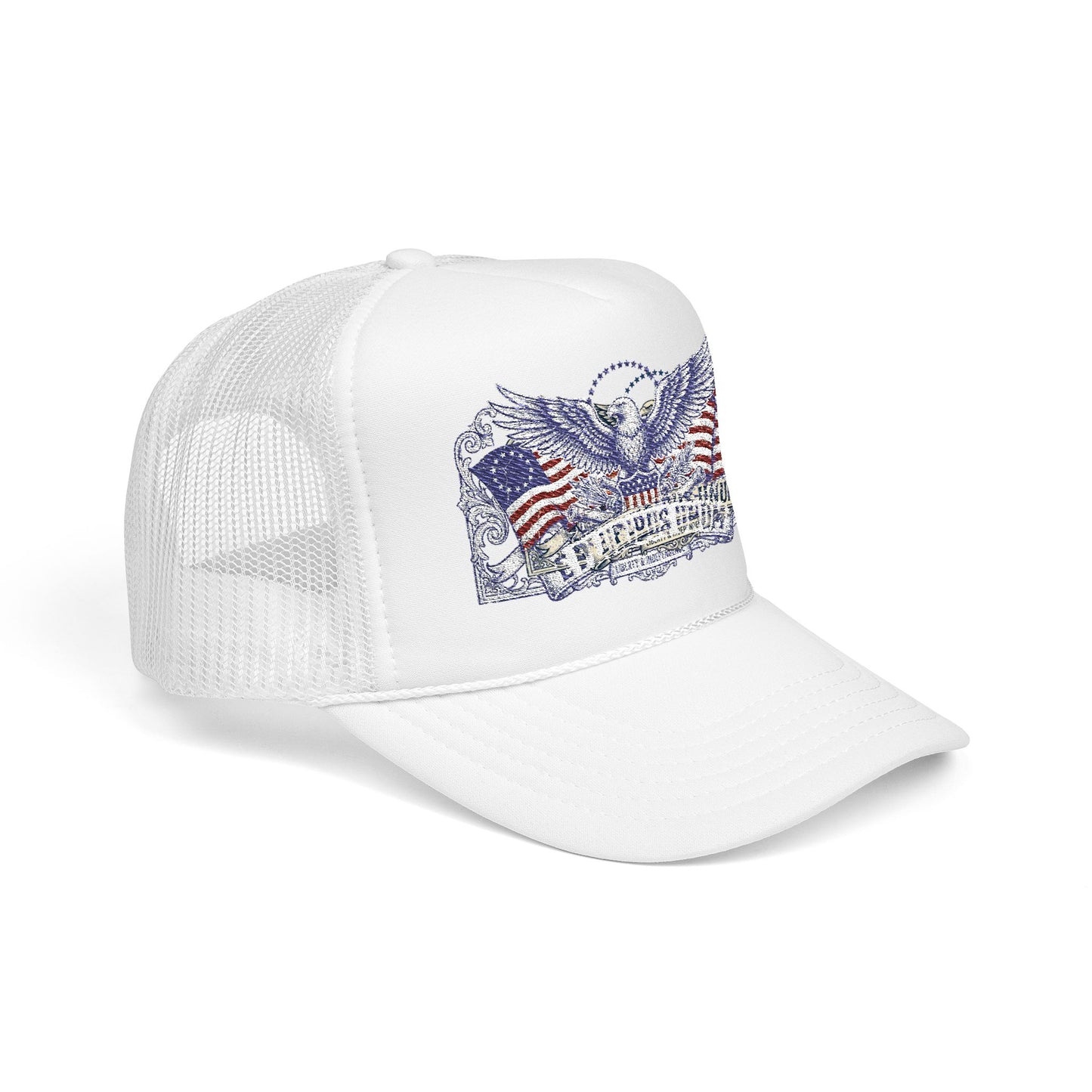 E Pluribus Unum Flag Foam Trucker Hat | Red White Blue OTTO Cap