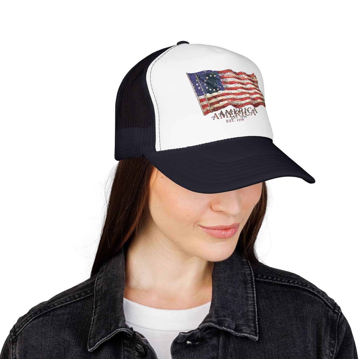 Founders Flag America 250 Foam Trucker Hat | Unisex OTTO Cap