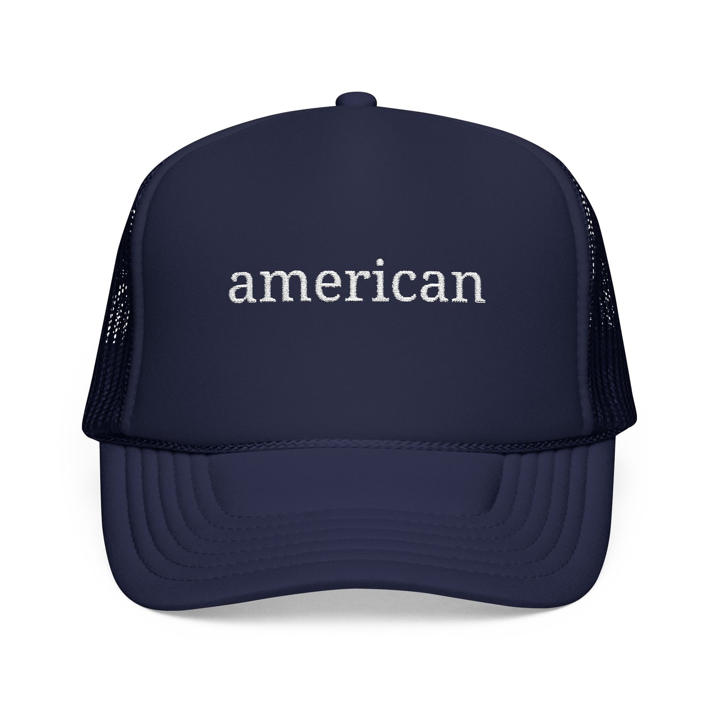 American Minimalist Foam Trucker Hat | Patriotic OTTO Cap