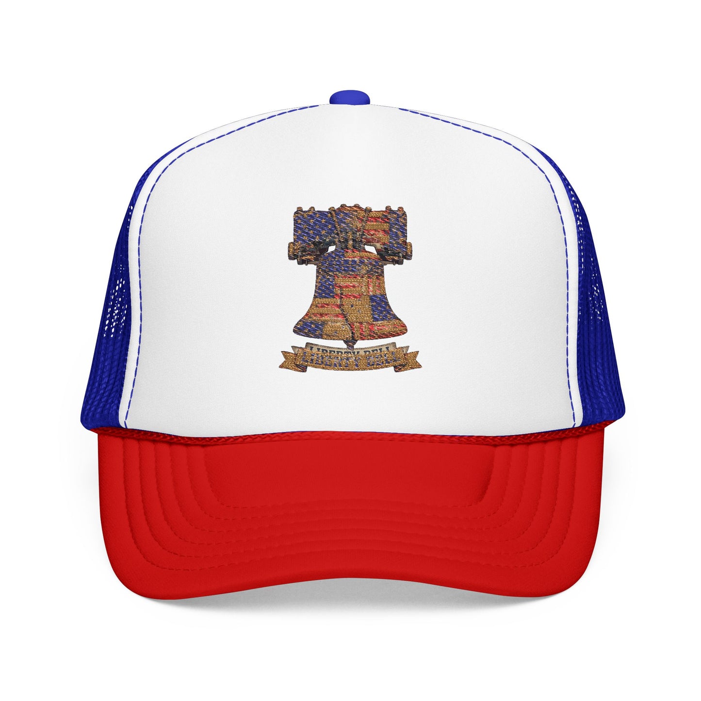 Liberty Bell Patchwork Quilt Foam Trucker Hat | America 250 OTTO Cap