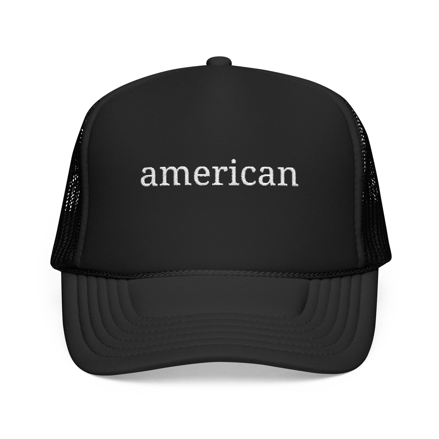 American Minimalist Foam Trucker Hat | Patriotic OTTO Cap