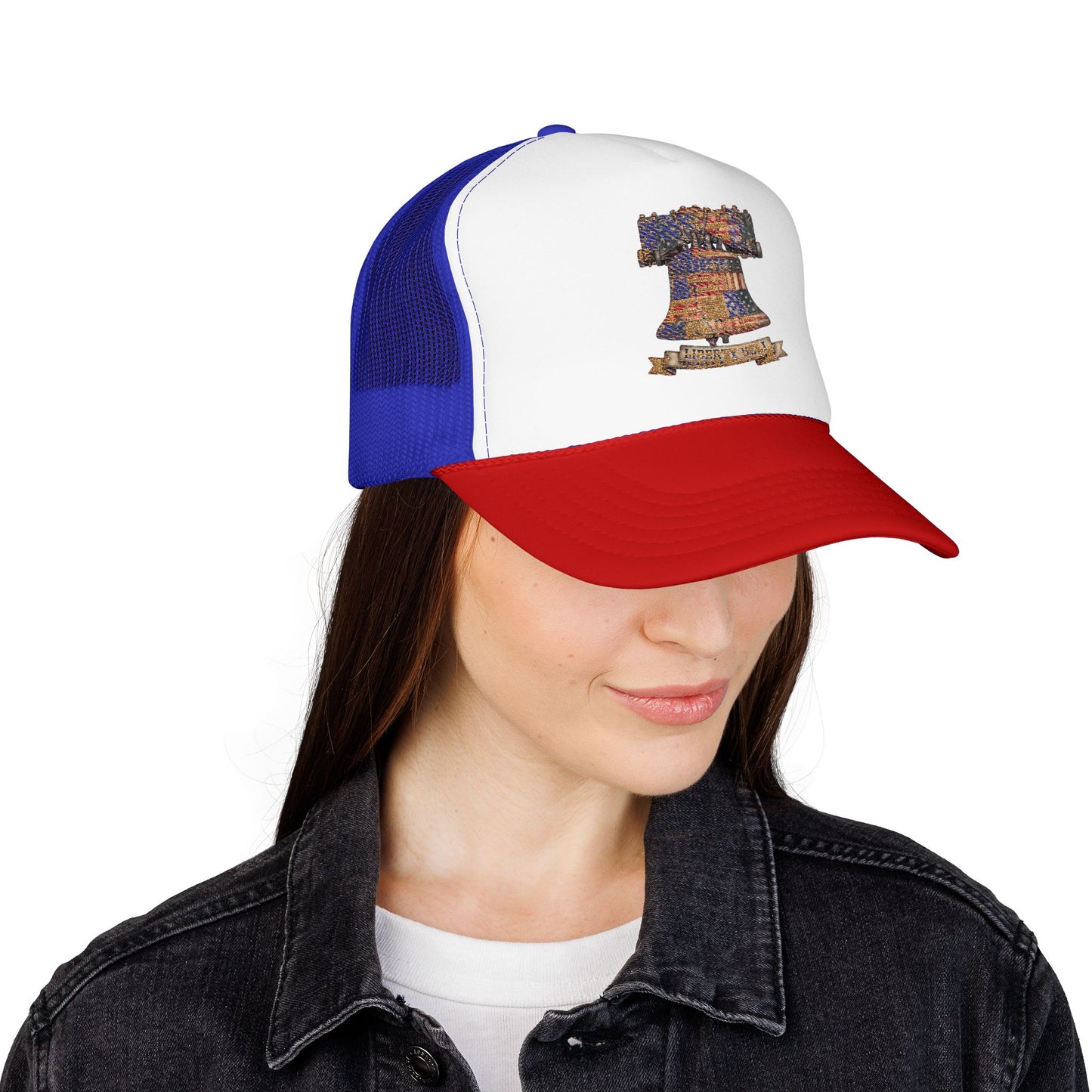 Liberty Bell Patchwork Quilt Foam Trucker Hat | America 250 OTTO Cap