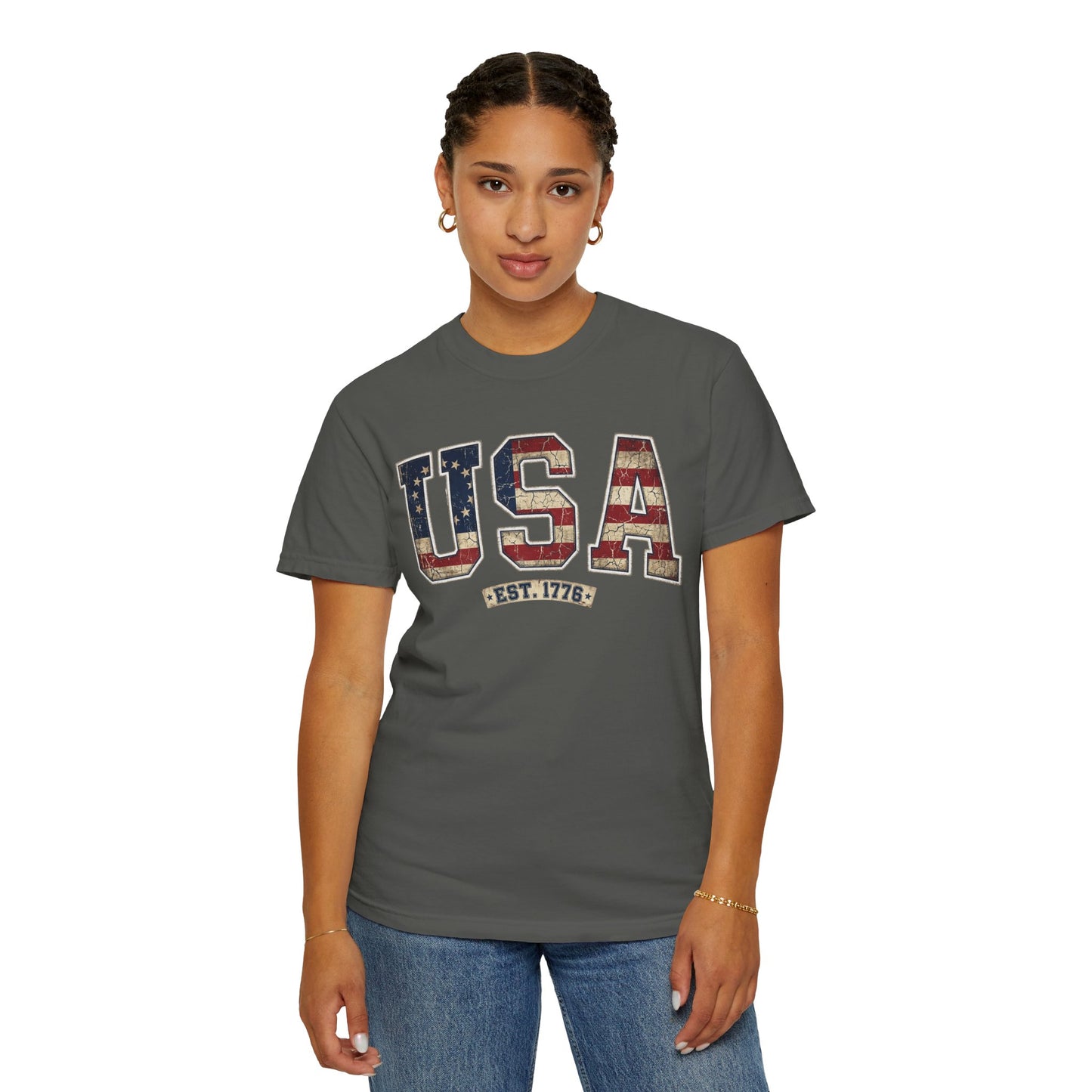 Collegiate USA America 250 Comfort Colors Shirt | 1776-2026 Tee