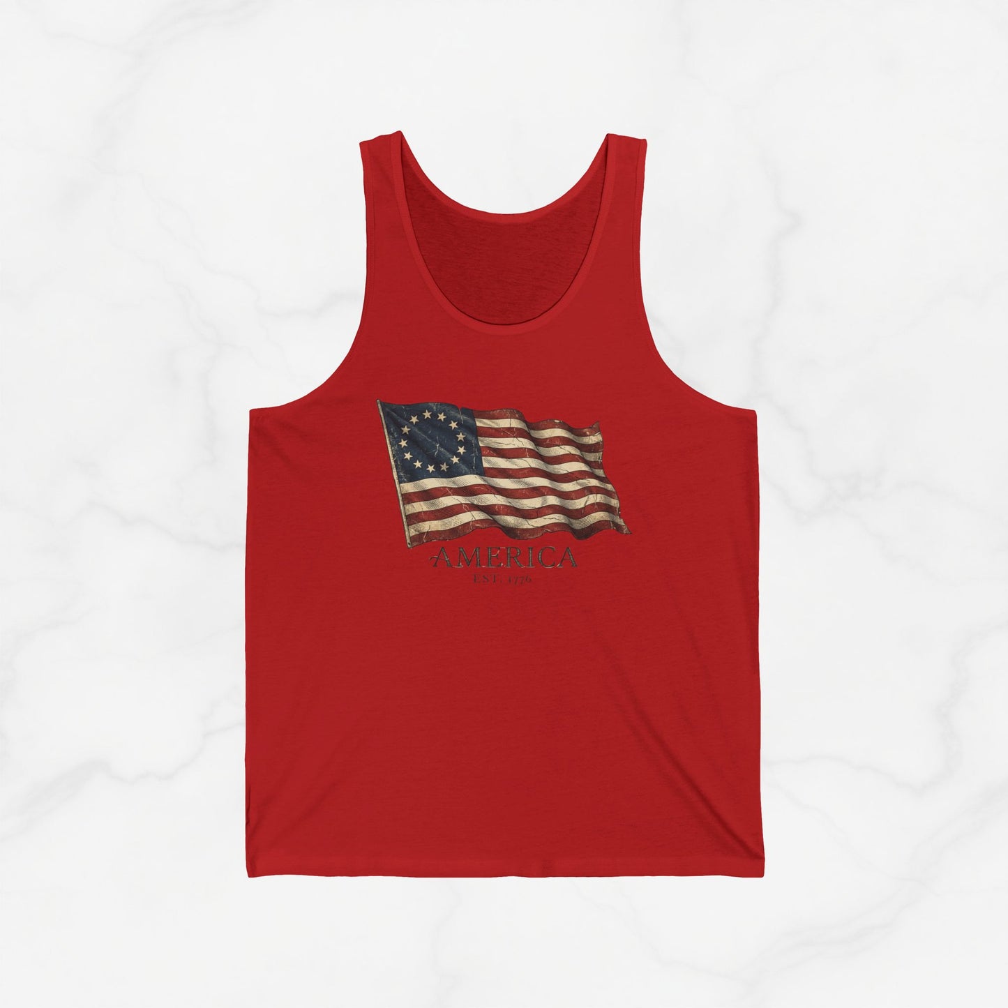 Founders Flag America 250 Tank Top | Unisex Bella+Canvas