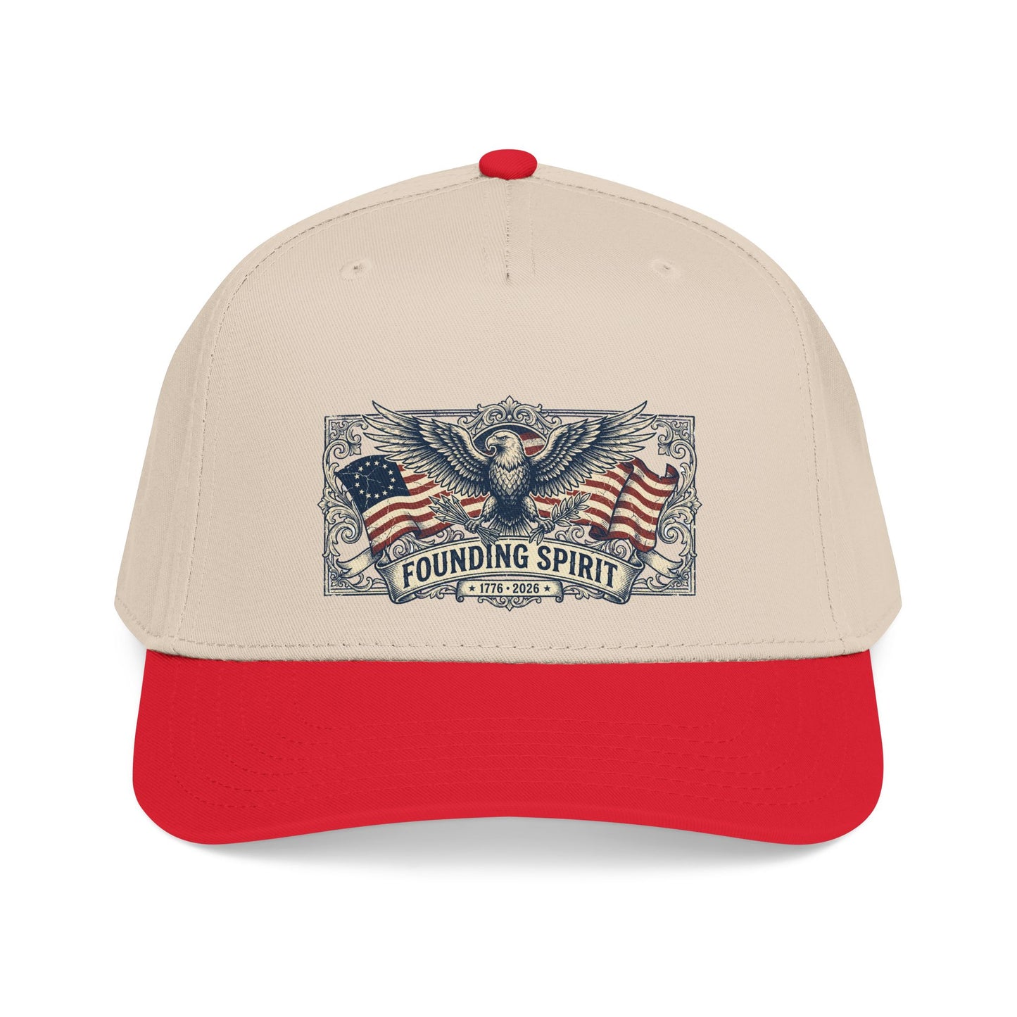 America 250 Eagle Crest Dad Hat | 1776-2026 Snapback OTTO Cap