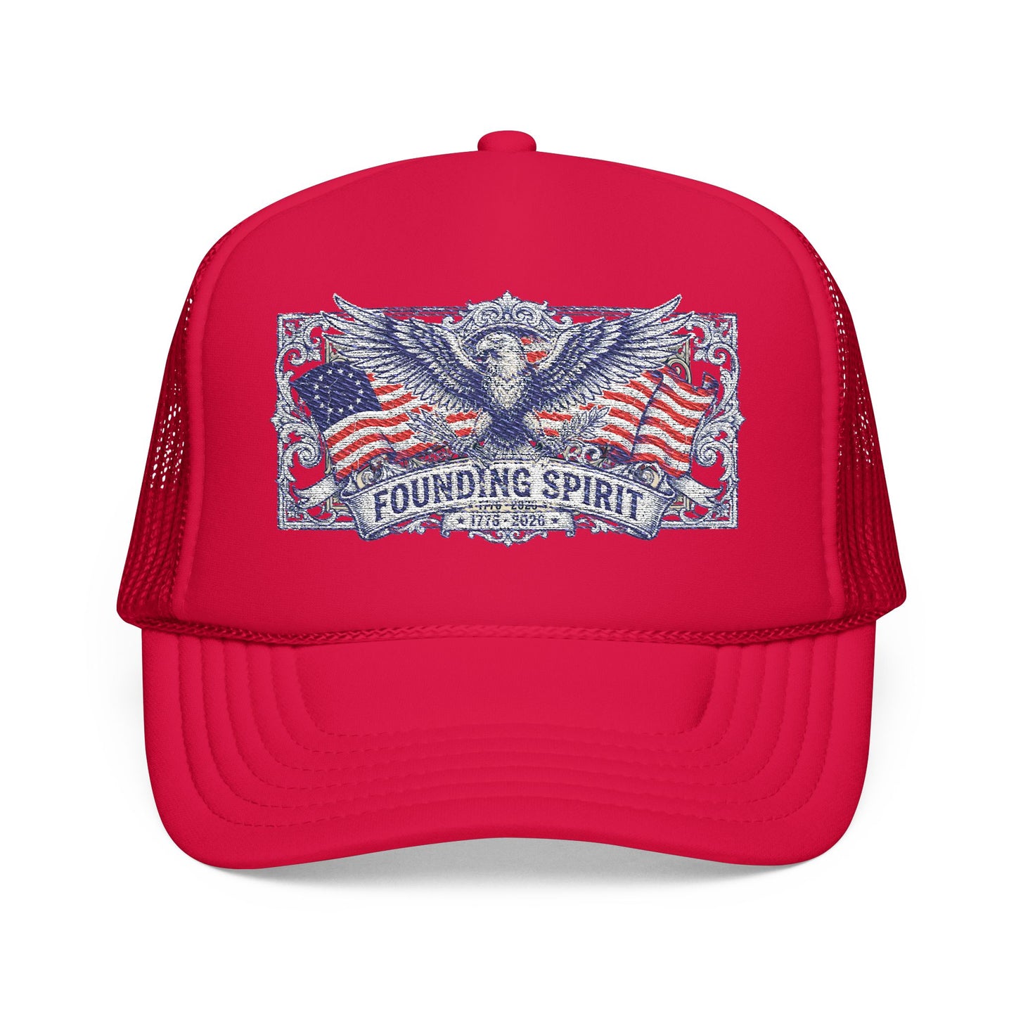 America 250 Eagle Crest Foam Trucker Hat | Unisex OTTO Cap