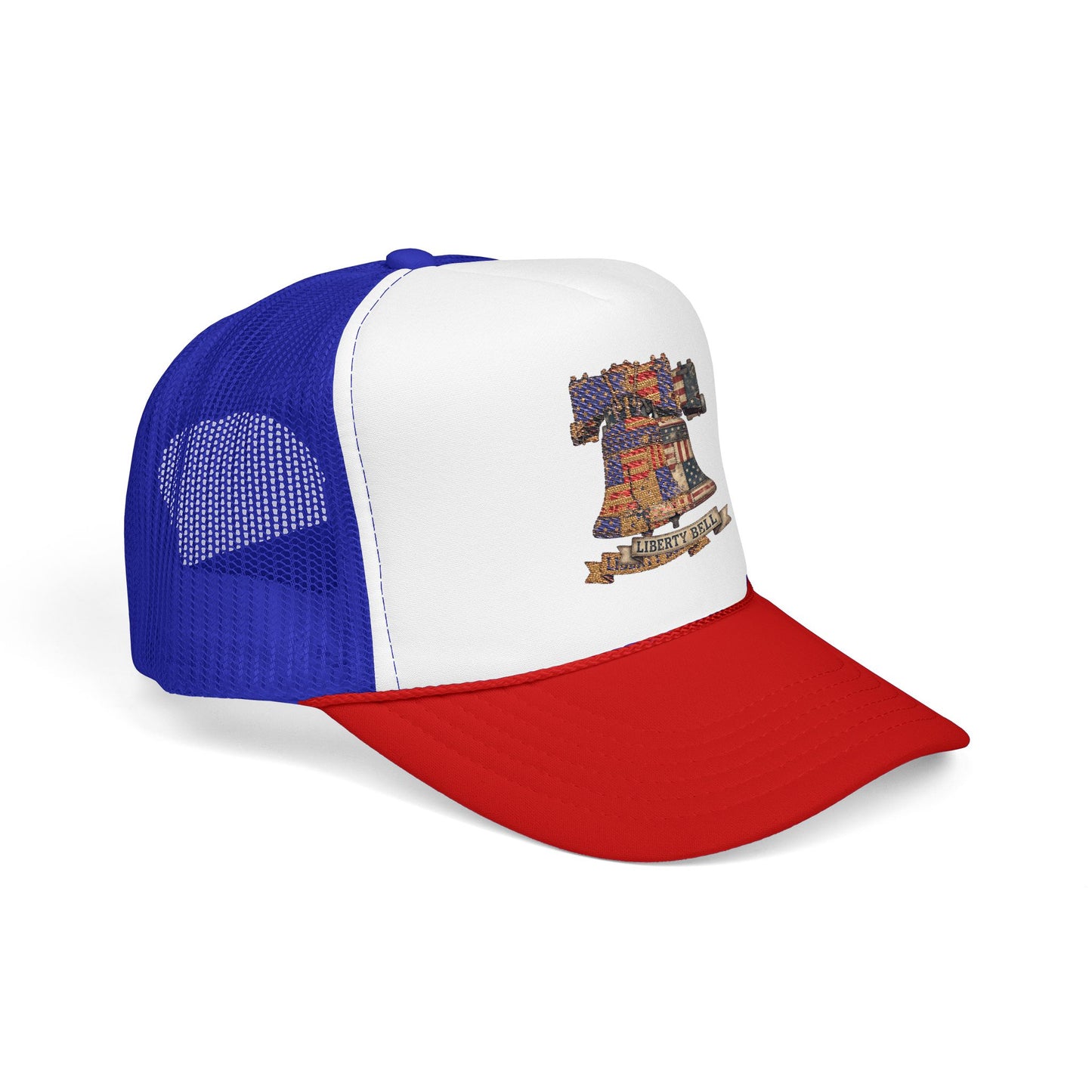 Liberty Bell Patchwork Quilt Foam Trucker Hat | America 250 OTTO Cap