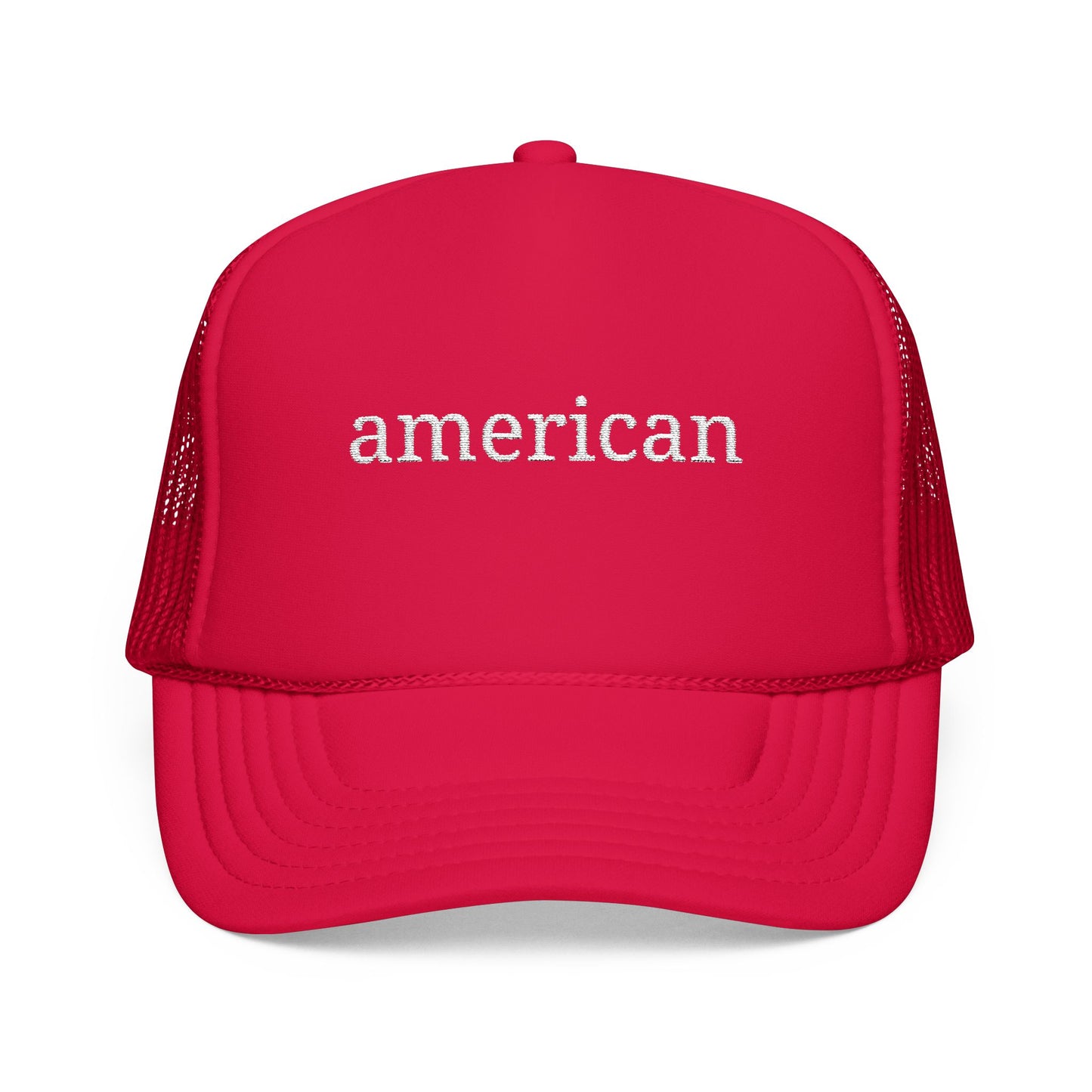 American Minimalist Foam Trucker Hat | Patriotic OTTO Cap